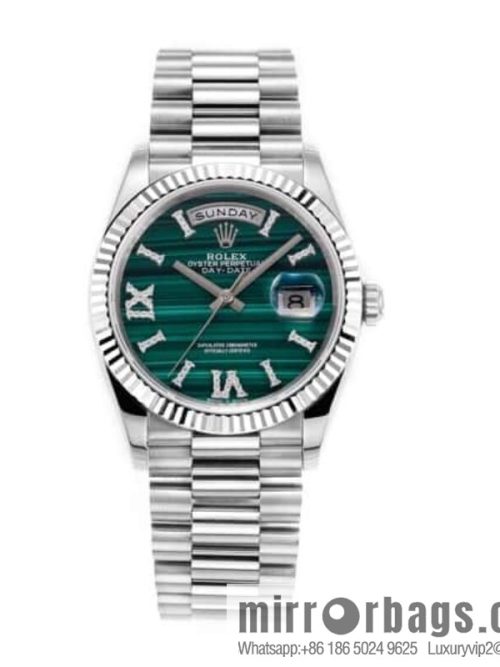RA. Factory shocked the release of ROLEX Rolex 36mmDD gem plate series watch 128238