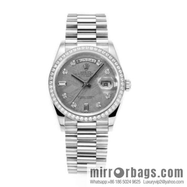 IMG_85770-800x800xh0q1tc5ee138265_20250626050902.jpg RA. Factory shocked the release of ROLEX Rolex 36mmDD gem plate series watch 128238