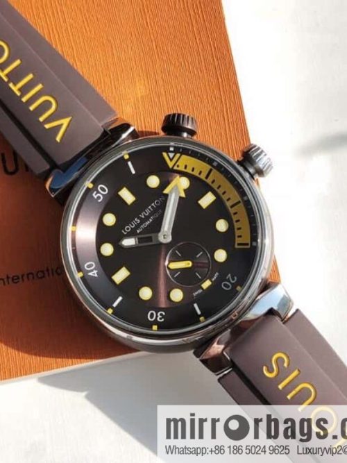 QA173A TAMBOUR STREET DIVER stainless steel automatic watch, 44mm
