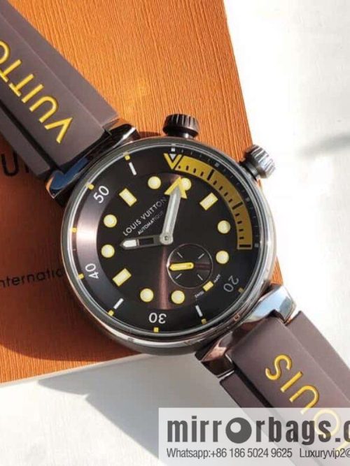 QA173A TAMBOUR STREET DIVER stainless steel automatic watch, 44mm