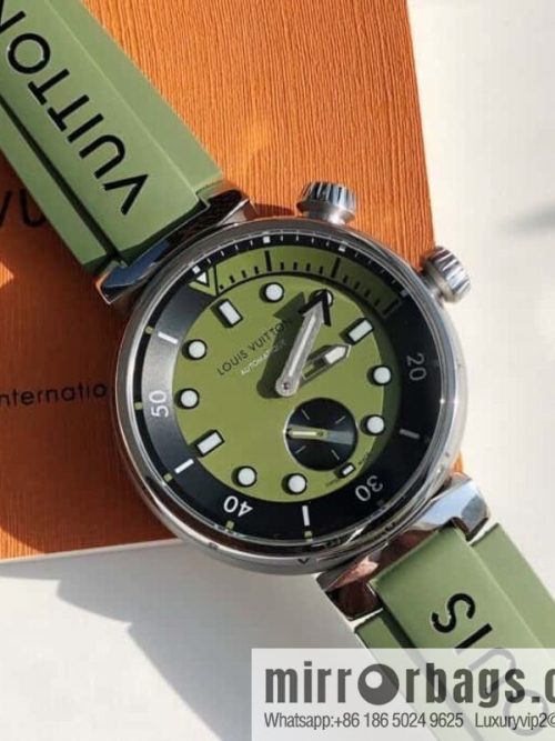 QA173A TAMBOUR STREET DIVER stainless steel automatic watch, 44mm