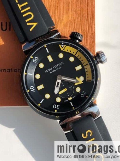 QA173A TAMBOUR STREET DIVER stainless steel automatic watch, 44mm