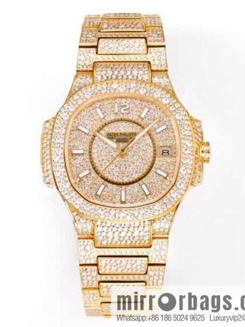 Patek Philippe 7021 Ladies Nautilus 9015 changed to 324 S automatic integrated winding mechanical movement Nautilus 7021 gypsy