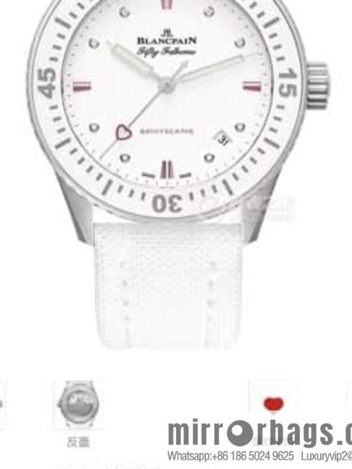 2023 New Blancpain Fifty Finds 5100-1130 Series Cal.1153 Movement 38mm Watch