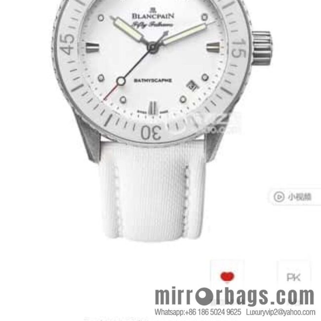 2023 New Blancpain Fifty Finds 5100-1130 Series Cal.1153 Movement 38mm Watch