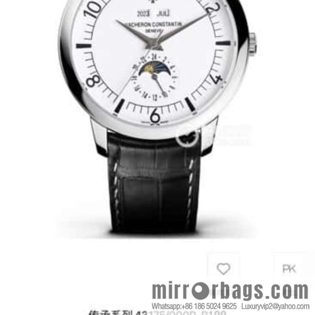 TWFactory Taiwan\'s highest version of Vacheron Constantin\'s historical masterpiece series 3100V/000R_B422 perpetual calendar multi-function watch