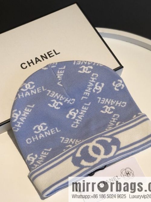 CHANEL Chanel simple atmosphere Japanese wool knitted hat