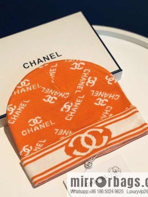 CHANEL Chanel simple atmosphere Japanese wool knitted hat