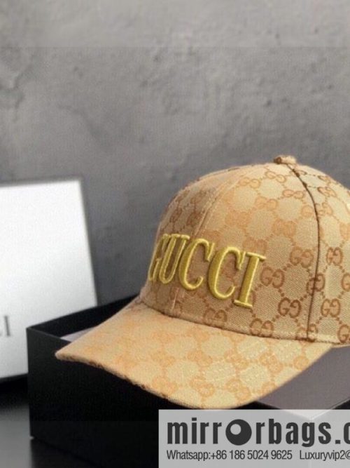 GUCCI Gucci simple atmosphere embroidered baseball cap