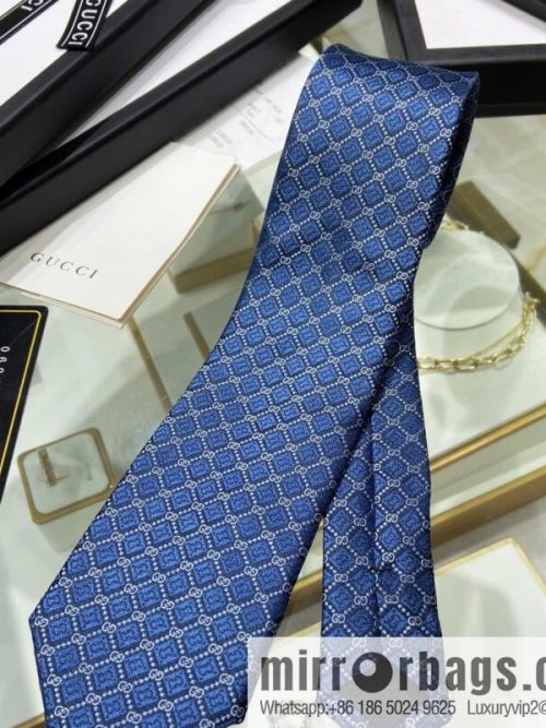 GUCCI Gucci 100% Top Jacquard Silk GG Rhombus Pattern Tie 571800
