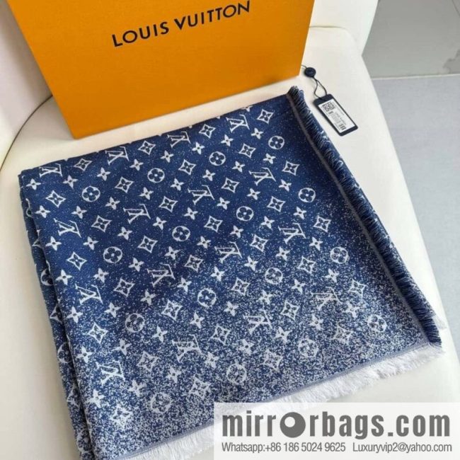 LV Louis Vuitton 23 spring new gradual change jacquard square - Image 3