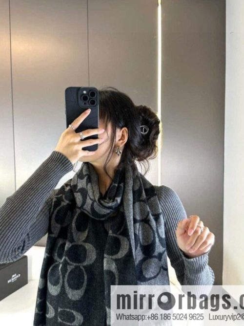COACH Coach 2023 New Wool Shawl