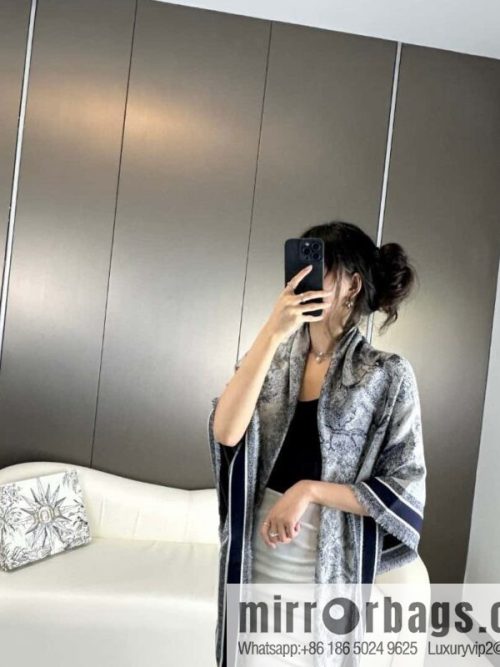 DIOR Rui print scarf