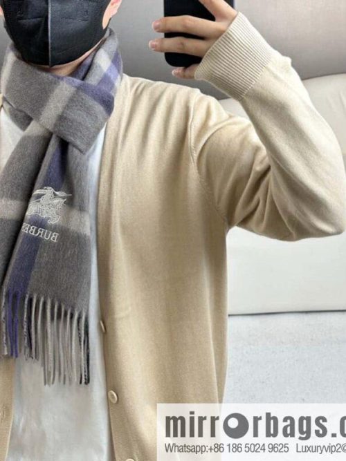 Burberry Burberry, War Horse Plaid, Couple, Cashmere Scarf