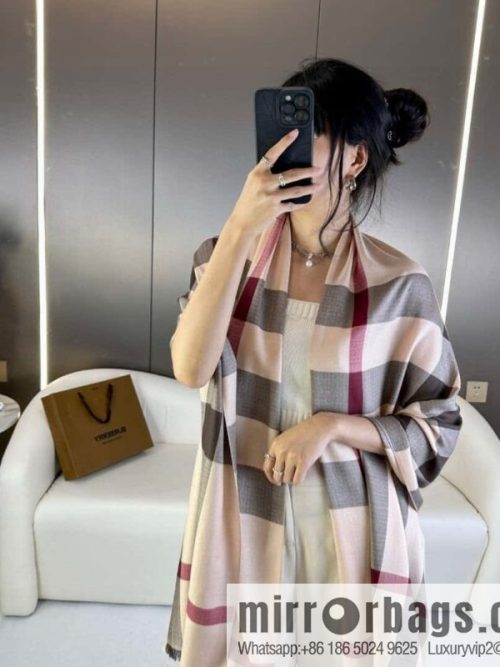 Burberry, Classic Checked Thin Diamond Velvet Scarf