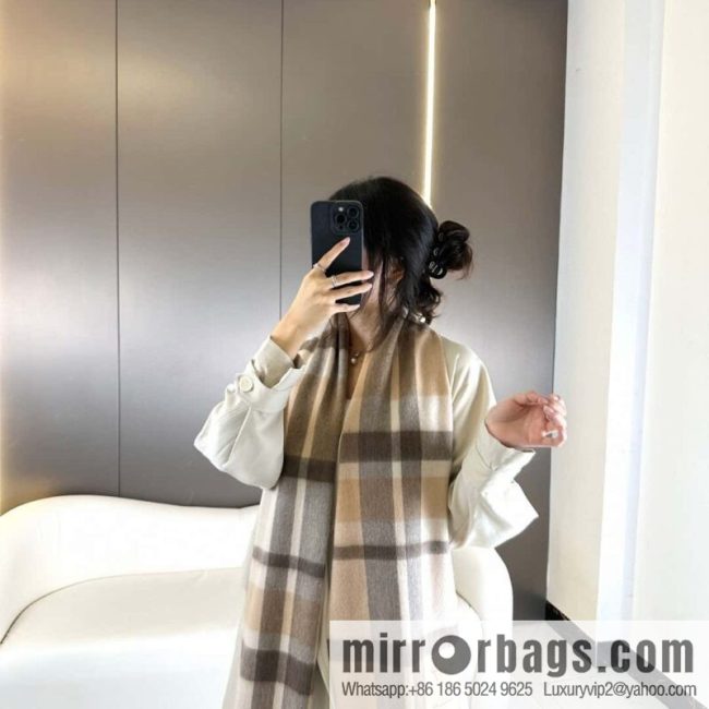 LV classic striped plaid, unisex couple cashmere scarf