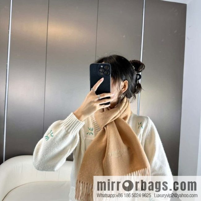 Burberry Burberry 2023 Paris Fashion Show Double Sided Cashmere Scarf