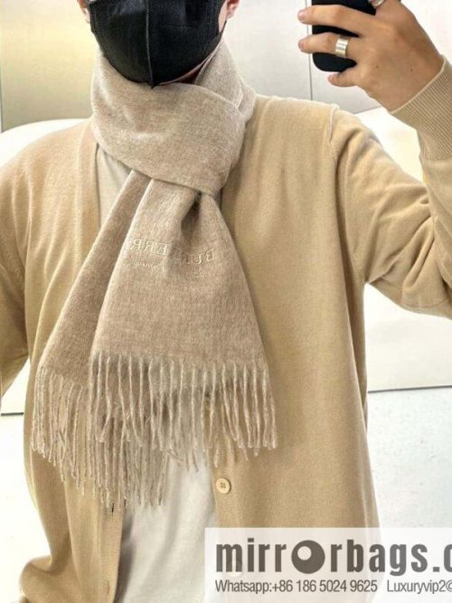 Burberry Burberry 2023 Paris Fashion Show Double Sided Cashmere Scarf