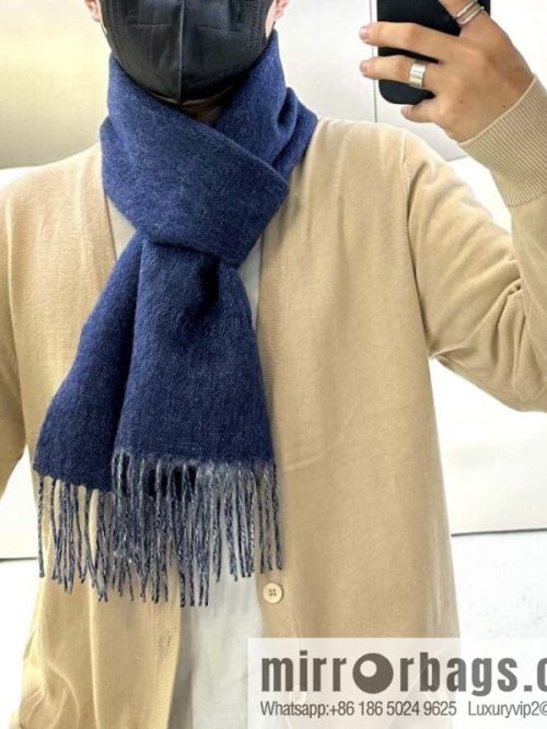 Burberry Burberry 2023 Paris Fashion Show Double Sided Cashmere Scarf