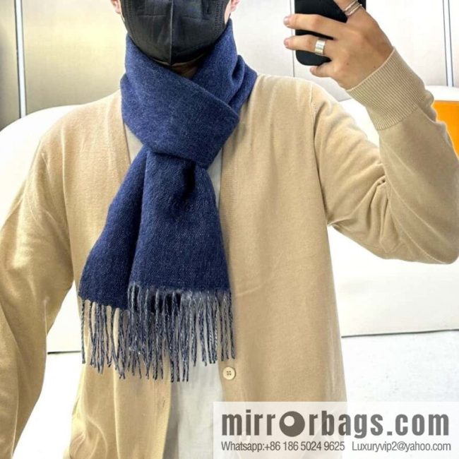 Burberry Burberry 2023 Paris Fashion Show Double Sided Cashmere Scarf
