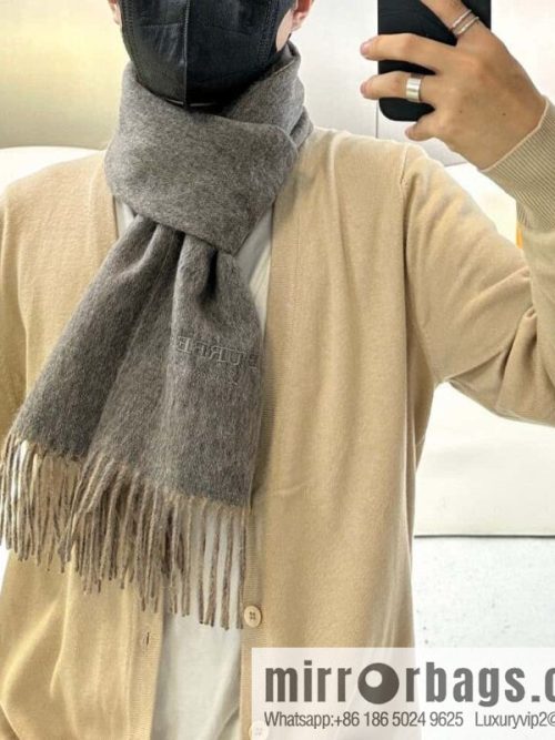 Burberry Burberry 2023 Paris Fashion Show Double Sided Cashmere Scarf