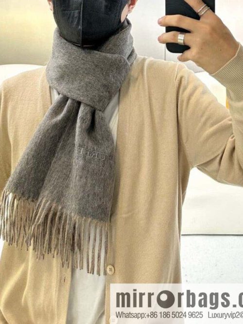 Burberry Burberry 2023 Paris Fashion Show Double Sided Cashmere Scarf