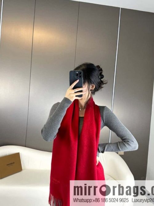 Burberry Burberry 2023 Paris Fashion Show Double Sided Cashmere Scarf