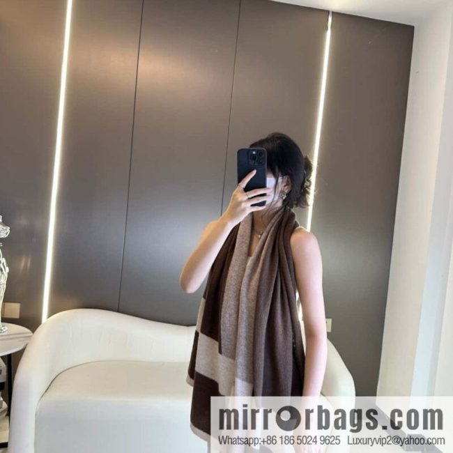 CHANEL 2023 new cashmere knitted scarf