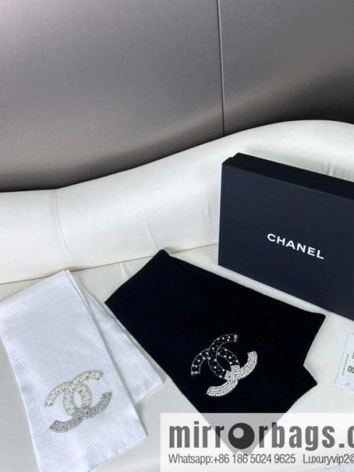 Chanel Premium Handmade Rhinestone Scarf Full of Diamonds