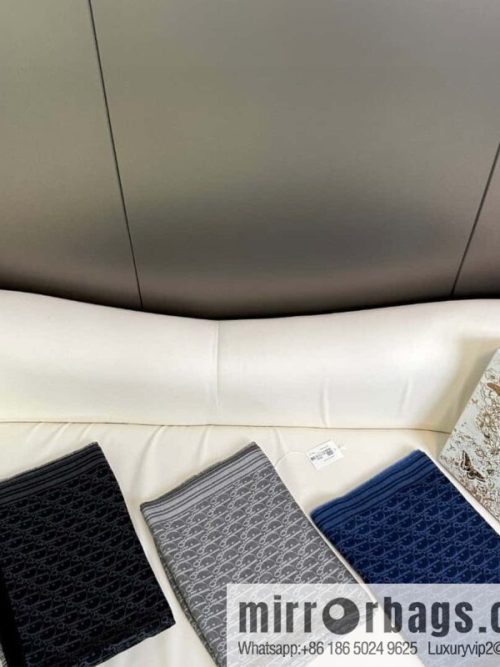 DIOR old flower silk cashmere long towel