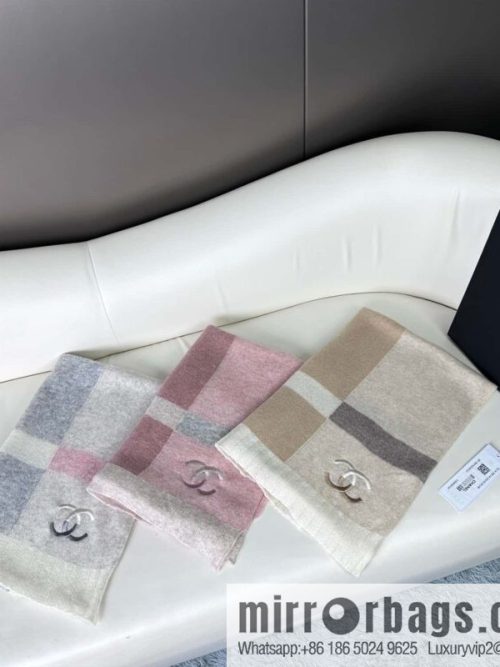 CHANEL 2023 new cashmere knitted scarf