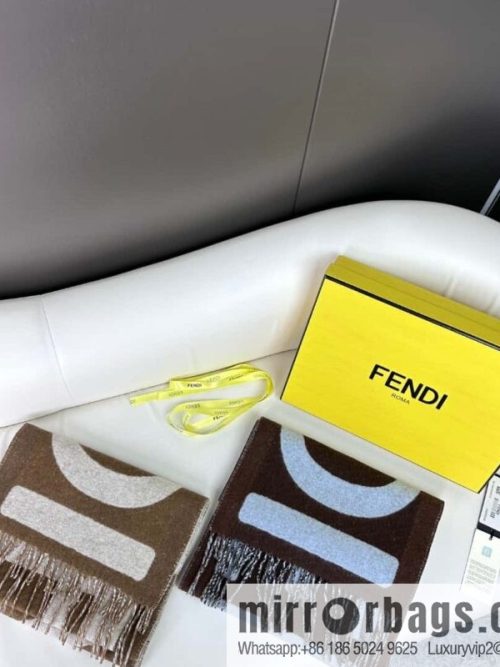 FENDI\'s latest color matching scarf in 23 years