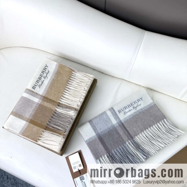 Burberry burberry 2023 new couple cashmere scarf