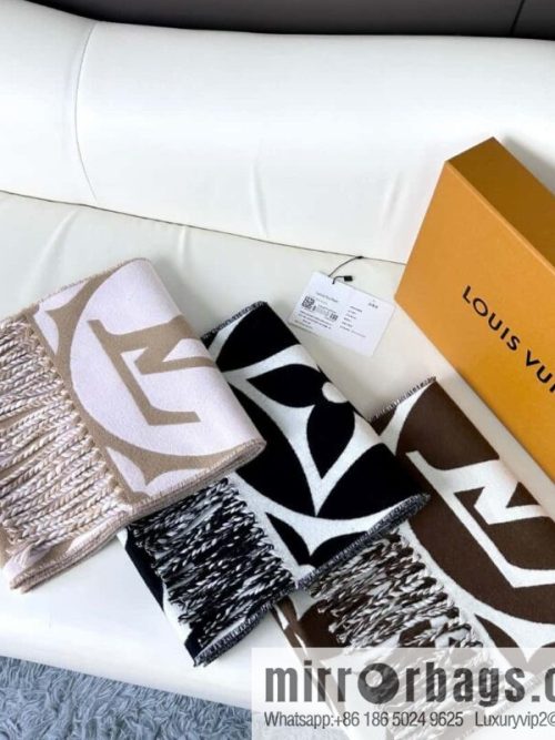 LV large letter flower cannabis flower new scarf