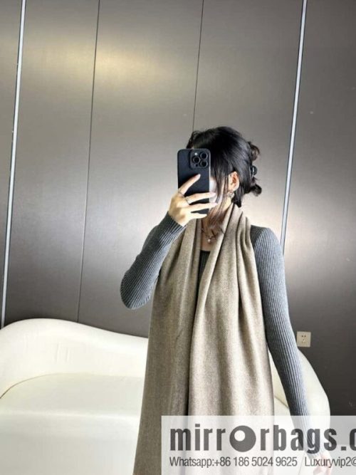 CHANEL Annual Limited Edition Double C Knitted Shawl