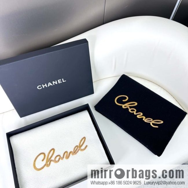 CHANEL 2023 new knitted cashmere scarf