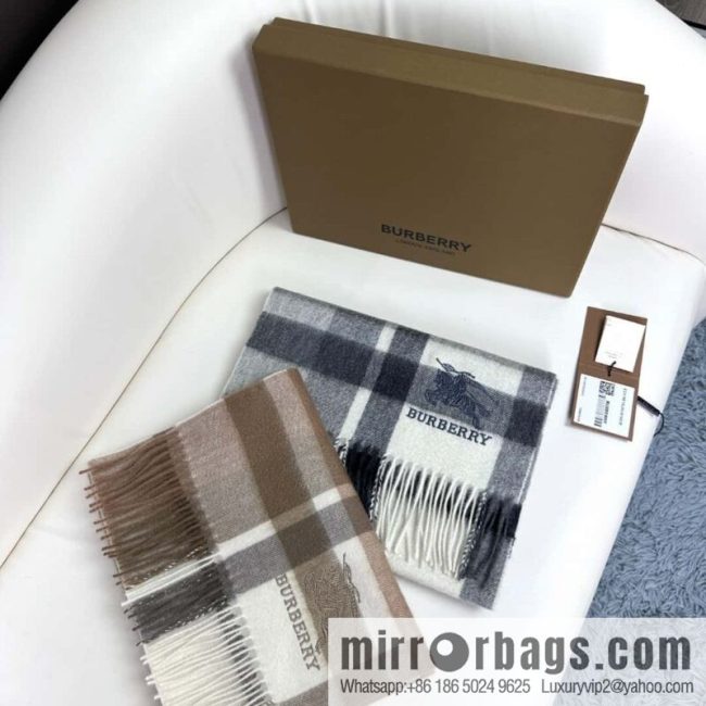 Burberry Burberry 2023 Burberry High-end Men\'s Cashmere Scarf
