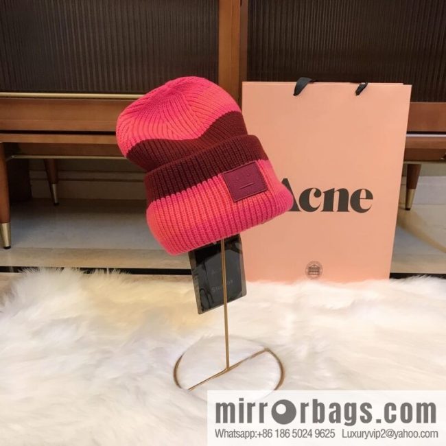 Acne Smiley Unisex Official Wool Cap