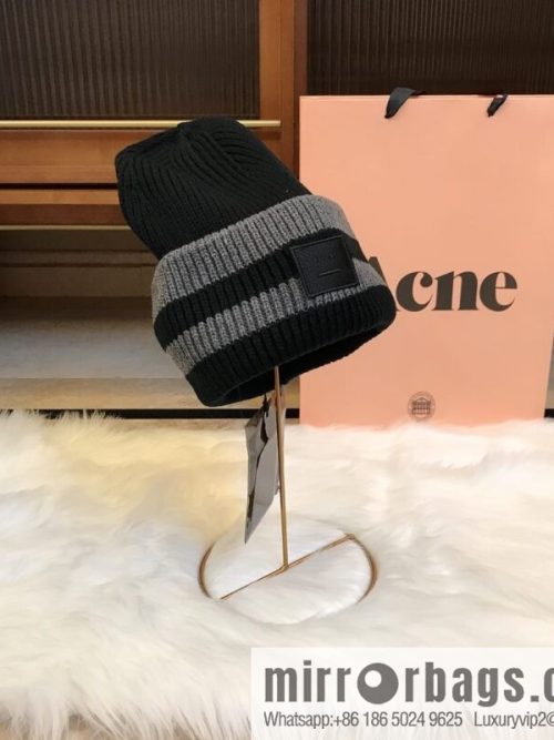 Acne Smiley Unisex Official Wool Cap