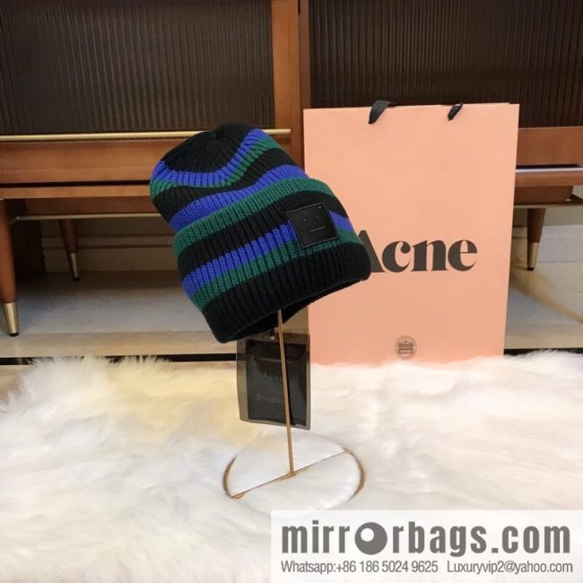 Acne Smiley Unisex Official Wool Cap