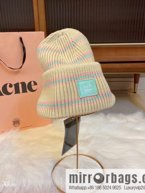 Acne Smiley Unisex Official Wool Cap