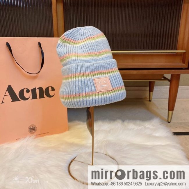 Acne Smiley Unisex Official Wool Cap