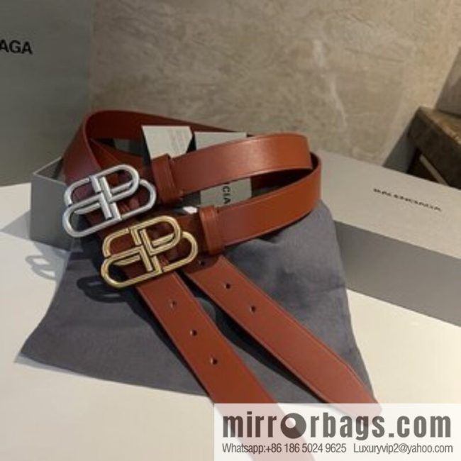 Balenciaga Balenciaga 3.0cm Lock BB Belt