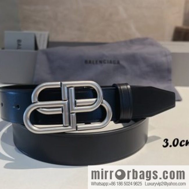 Balenciaga Balenciaga 3.0cm Lock BB Belt - Image 2