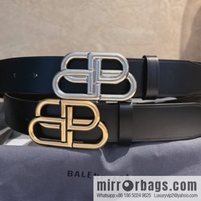 Balenciaga Balenciaga 3.5cm Lock BB Belt