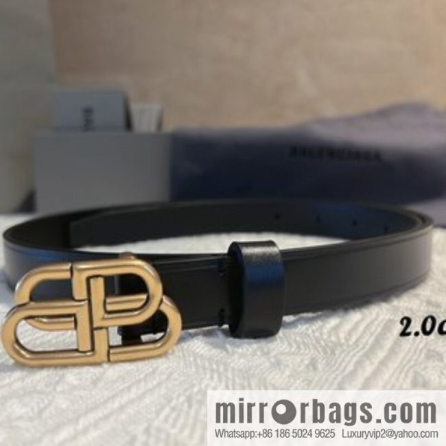 Balenciaga Balenciaga, lock BB belt 2.0cm - Image 2