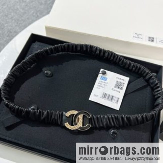 New ☑️ CHANEL Chanel double c lambskin belt belt chain - Image 2