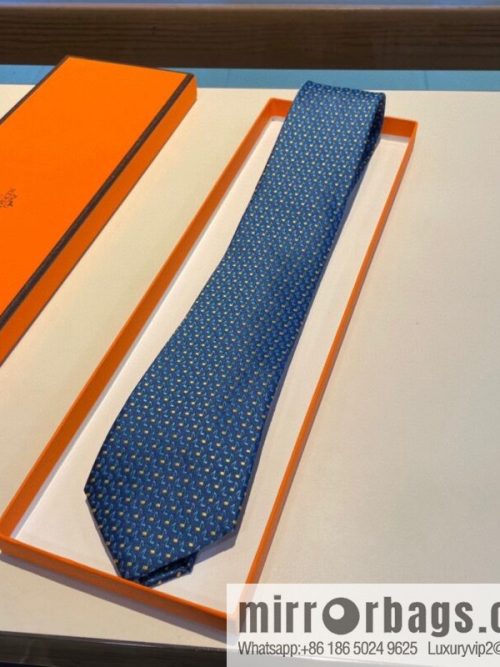 Hermes 100% Top Twill Silk Men\'s New Tie
