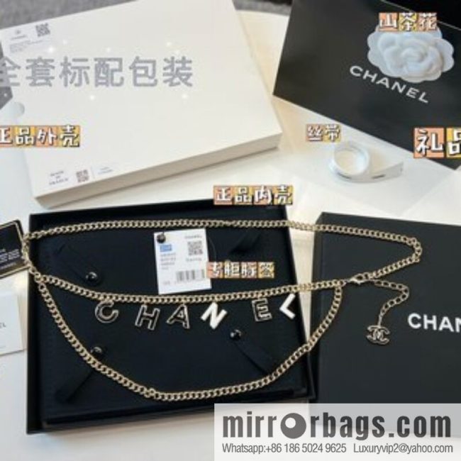 New ☑️ CHANEL Chanel double c letter fringed belt belt chain
