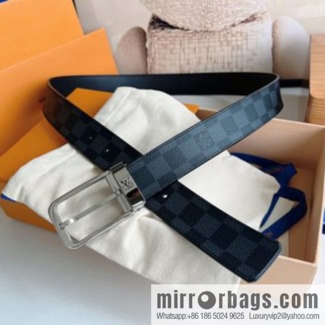 LV/Louis Vuitton, presbyopia needle belt 35mm width - Image 2